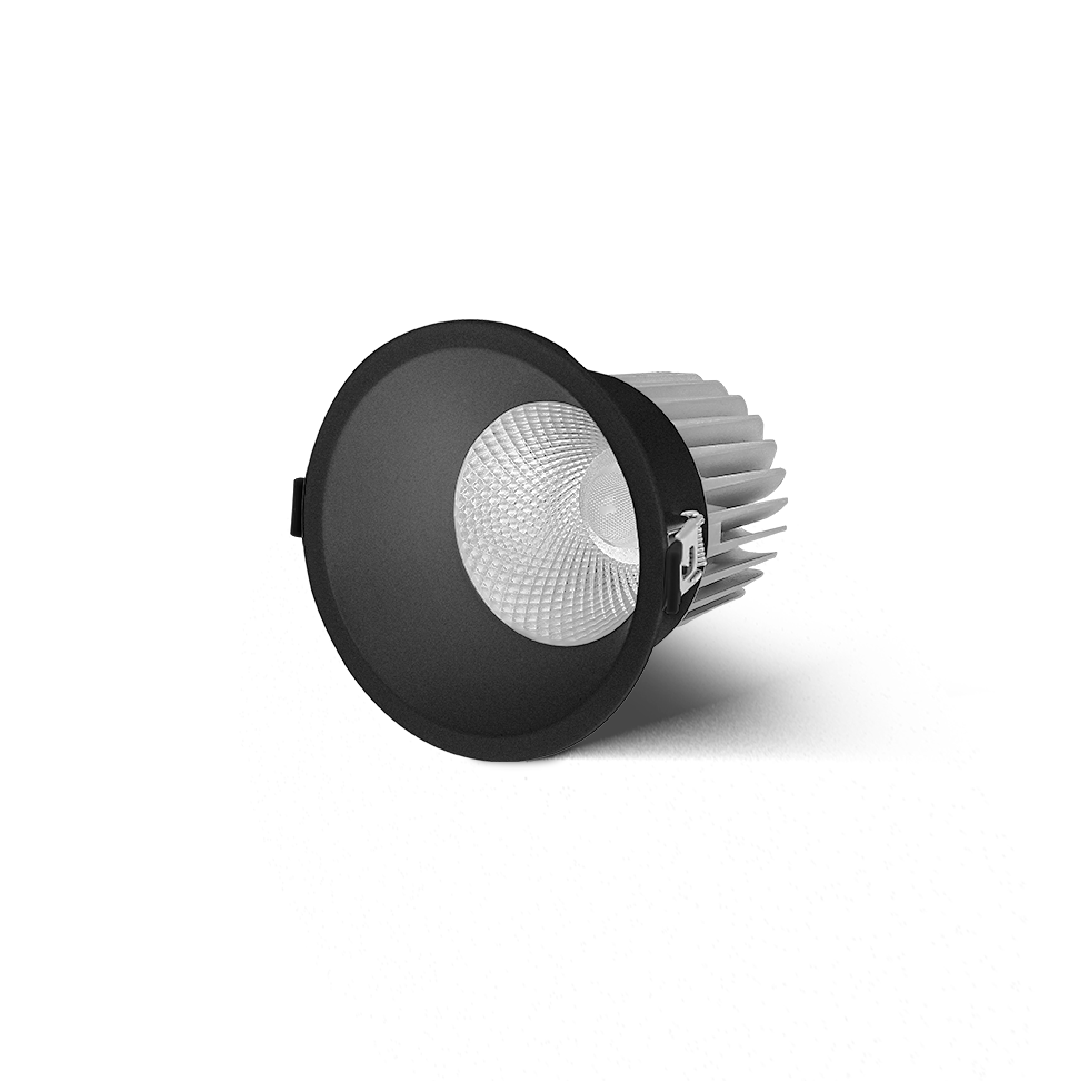 Lampe  EDGE Downlight Recessed Mount 5W Black 3000K 38° GX-D2022/5
